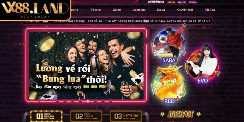 Điều kiện để thành viên nhận khuyến mãi VX88
